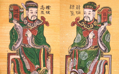 Hình ảnh Thần Tài trong tranh dân gian Đông Hồ: Từ ước vọng tài lộc đến tín ngưỡng thờ thần đất