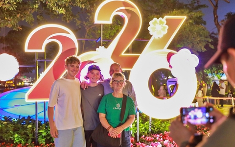 Việt Nam là một trong các điểm đến tăng trưởng du lịch nhanh nhất dịp Tết Nguyên đán 2026