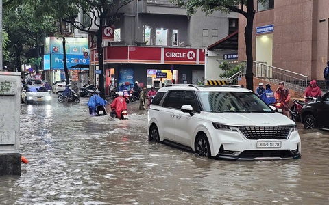 Lịch Hà Nội thi công dự án chống ngập úng