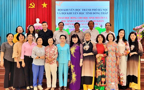 Hội Khuyến học Hà Nội và Đồng Tháp gắn kết, trao đổi kinh nghiệm xây dựng xã hội học tập