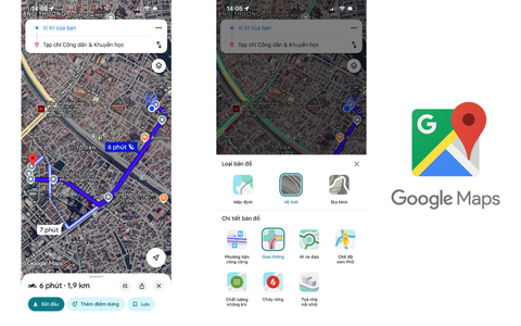 Google Maps giúp người tham gia giao thông tránh tắc đường, kẹt xe