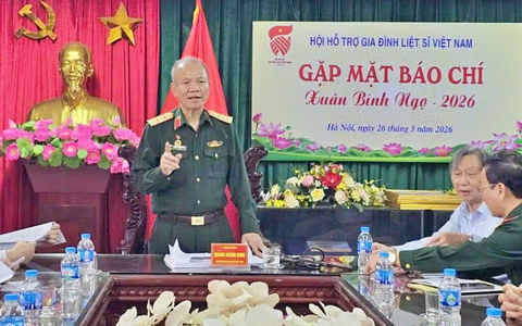 Năm 2026, Hội Hỗ trợ gia đình liệt sĩ Việt Nam vận động nhiều kinh phí cho hoạt động tri ân