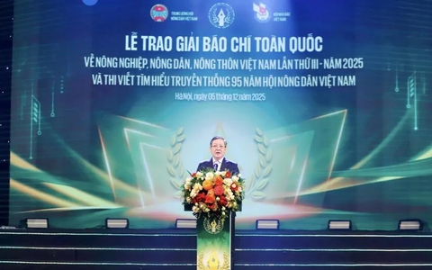 Giải báo chí toàn quốc về nông nghiệp, nông dân, nông thôn Việt Nam 2026: Tôn vinh nông dân thế hệ mới