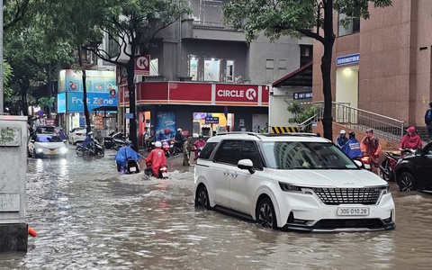 Tiến độ 12 dự án chống ngập Hà Nội