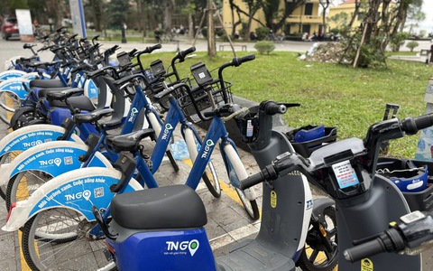 Đề xuất tiếp tục phát triển dịch vụ xe đạp công cộng tại Hà Nội