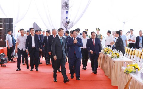 Thủ tướng Chính phủ dự Lễ khởi công Dự án tuyến đường sắt tốc độ cao Hà Nội – Quảng Ninh