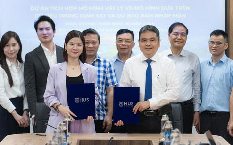 VinFuture kích hoạt “lá chắn số” chống xâm nhập mặn tại Đồng bằng sông Hồng