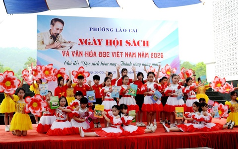 Ngày Sách và Văn hóa đọc tại Lào Cai: Đọc sách hôm nay - thành công ngày mai