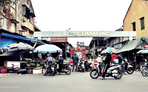 Dự án vườn hoa chợ Tam Bạc, Hải Phòng được giãn tiến độ