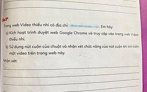 Sự cố link web độc hại trong sách Tin học lớp 3: Đã đến lúc cần "màng lọc" an ninh số