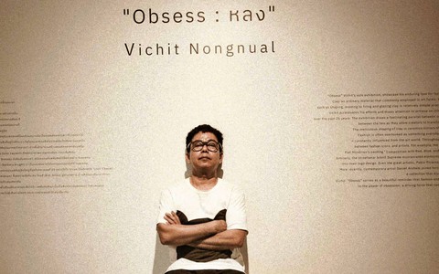 "Những tầng ký ức" đối thoại giữa hoạ sĩ Vichit Nongnual và lịch sử Mỹ thuật