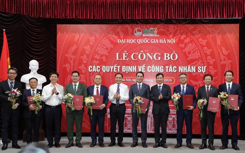 Đại học Quốc gia Hà Nội bổ nhiệm hiệu trưởng của nhiều đơn vị thành viên