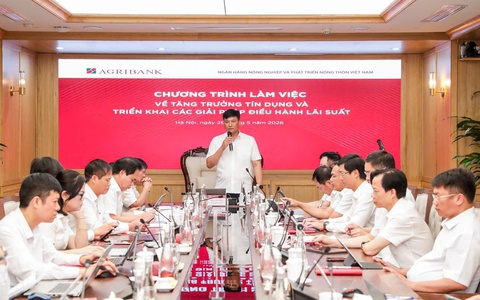 Agribank tăng cường điều hành kinh doanh, thúc đẩy tăng trưởng tín dụng an toàn, hiệu quả năm 2026
