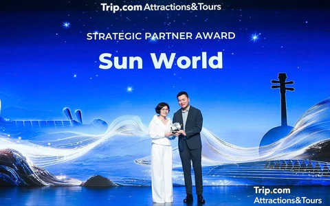 Sun Hospitality & Entertainment Group nhận giải thưởng cao nhất từ Trip.com