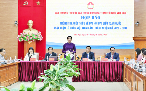 Thông cáo báo chí Đại hội đại biểu toàn quốc Mặt trận Tổ quốc Việt Nam lần thứ XI, nhiệm kỳ 2026-2031