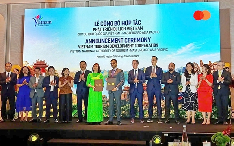Cục Du lịch Quốc gia Việt Nam và Mastercard công bố Bản Ghi nhớ hợp tác phát triển du lịch