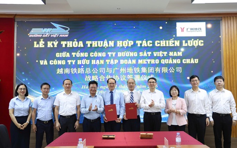 Đường sắt Việt Nam và Metro Quảng Châu hợp tác, mở cơ hội phát triển đường sắt đô thị