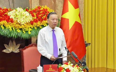 Tổng Bí thư, Chủ tịch nước Tô Lâm phát biểu tại buổi gặp mặt 100 tấm gương tiêu biểu "Việc tử tế"