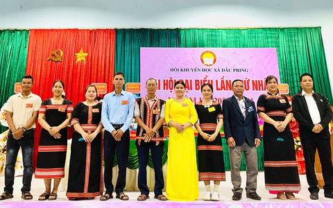 Hội Khuyến học xã Đắc Pring, Đà Nẵng tổ chức đại hội đại biểu lần thứ I, nhiệm kỳ 2026-2031