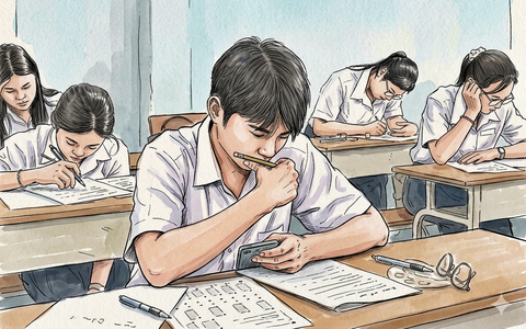 Suy ngẫm khi mạng xã hội vạch trần những góc khuất kỳ thi