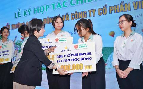 Thêm 2.000 sinh viên Đại học Đông Á làm việc tại hệ thống Vinpearl giai đoạn 2026-2029