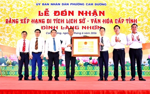 Công bố đình Làng Nhớn là Di tích lịch sử - văn hóa của tỉnh Lào Cai