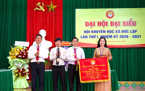 Đại hội Hội Khuyến học xã Đức Lập nhiệm kỳ 2026-2031 đoàn kết, đổi mới, nâng cao chất lượng xã hội học tập