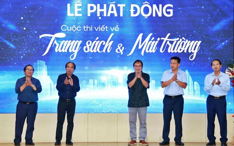 Nhà xuất bản Giáo dục Việt Nam phát động cuộc thi viết về Trang sách và Mái trường