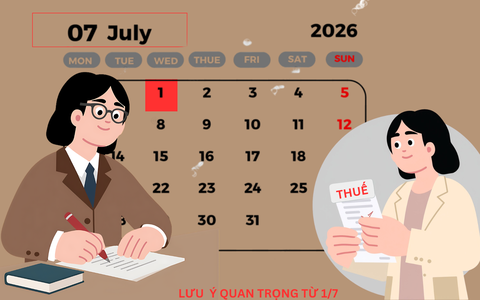 Nhiều khoản thu nhập chịu thuế mới từ 1/7