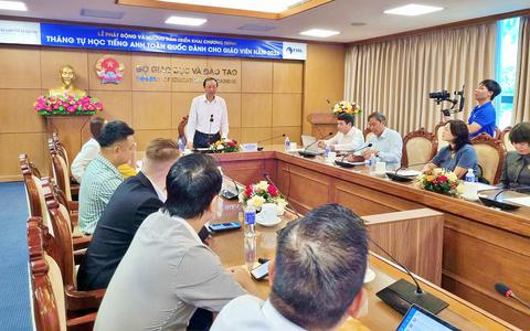 Bộ Giáo dục và đào tạo phát động Tháng tự học tiếng Anh dành cho giáo viên