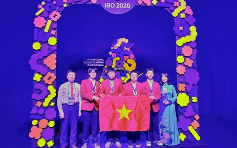Việt Nam lọt top 8 Olympic Sinh học quốc tế 2026