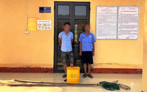 Xử phạt 5 người sử dụng kích điện khai thác thủy sản trái phép