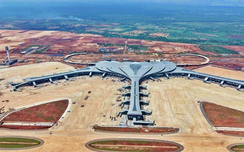 Hình ảnh mới nhất về đường cất hạ cánh thứ 2 sân bay Long Thành