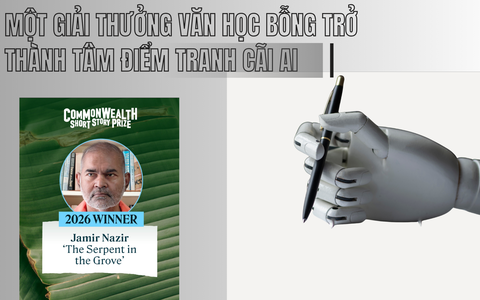 Nghi vấn truyện đoạt giải do AI viết: Khi AI khiến nhà văn phải chứng minh mình là con người