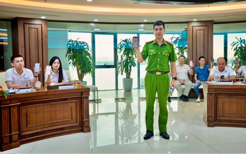 Thực tập phương án phòng cháy chữa cháy, cứu hộ cứu nạn tại Tòa nhà Kinh Bắc Thăng Long
