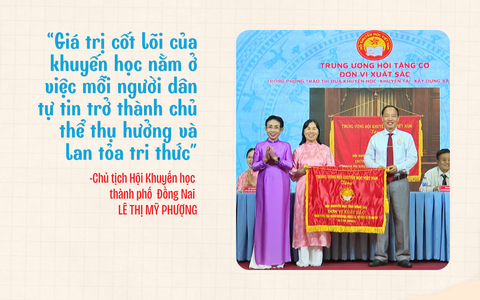 Khuyến học Đồng Nai: Khi người dân tự tin trở thành chủ thể thụ hưởng và lan tỏa tri thức