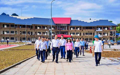 Trường Phổ thông nội trú Tiểu học và THCS Mường Khương được chọn làm điểm cầu truyền hình lễ khai giảng