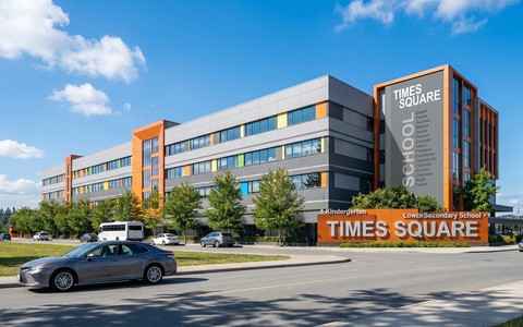 Công trình trường học tại Tổ hợp Times Square Hà Nội chính thức cất nóc và tăng tốc hoàn thiện