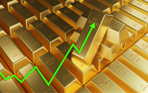 Giá vàng tăng lên mức cao nhất 7 tuần qua