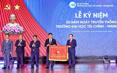 Trường Đại học Tài chính - Marketing đặt mục tiêu Top 50 đại học Việt Nam sau dấu mốc 50 năm phát triển