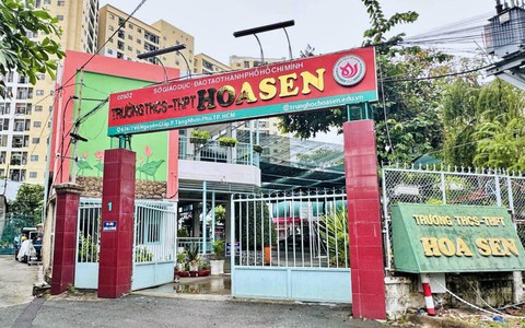 Chấm dứt hoạt động tuyển sinh, giáo dục tại một cơ sở Trường Trung học cơ sở và Trung học phổ thông Hoa Sen