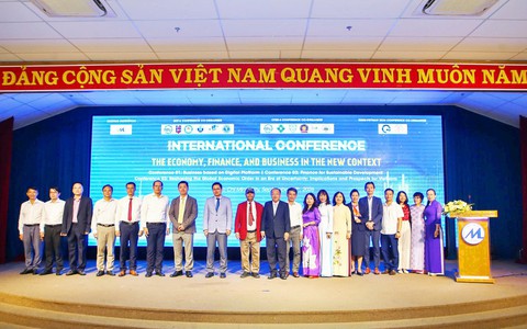 Trường Đại học Tài chính - Marketing hội thảo khoa học quốc tế "Kinh tế, tài chính và kinh doanh trong bối cảnh mới"