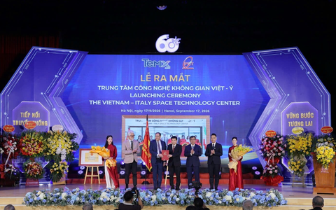 Thành lập Trung tâm Công nghệ Không gian Việt Nam - Italia
