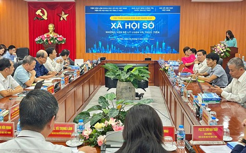 Hội thảo khoa học Quốc gia định hình "Xã hội số" tương lai ở Việt Nam