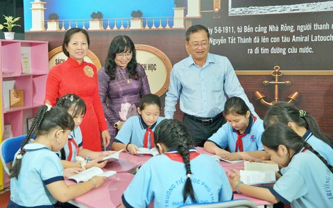 Không gian văn hóa Hồ Chí Minh - mô hình giáo dục tư tưởng, đạo đức, phương pháp Hồ Chí Minh trong trường tiểu học