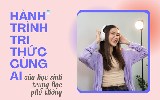 Hành trình tri thức cùng AI của học sinh trung học phổ thông