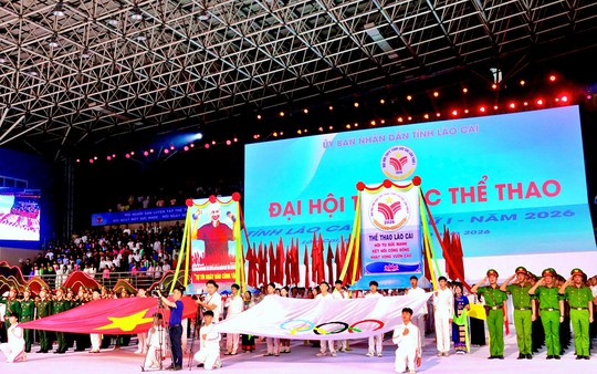 Hơn 2.500 vận động viên tranh tài 18 môn thi đấu tại Đại hội Thể dục thể thao tỉnh Lào Cai