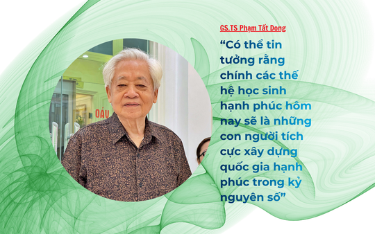 Xây dựng "Trường học hạnh phúc" là xu hướng vĩ mô của giáo dục toàn cầu