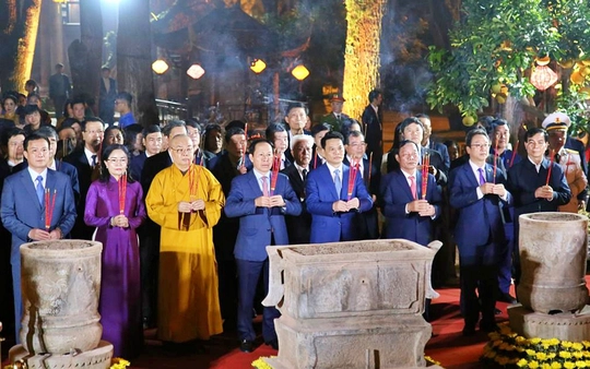 Khai hội Xuân Côn Sơn - Kiếp Bạc, tưởng niệm ngày viên tịch của Đệ Tam Tổ Trúc Lâm