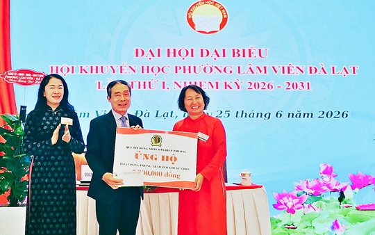 Hội Khuyến học phường Lâm Viên Đà Lạt đẩy mạnh khuyến học, khuyến tài trong bối cảnh mới